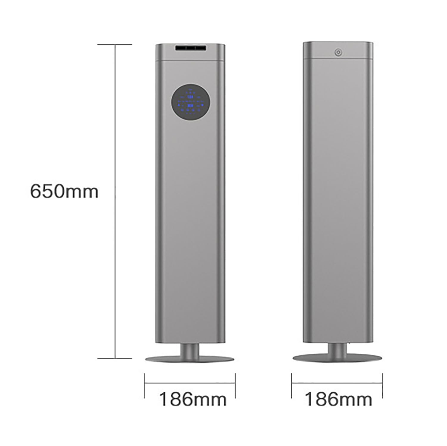 COYEUX 1500-ml-Duftluftmaschine für zu Hause, wasserloser Standdiffusor auf dem Boden, mit intelligenter Steuerung, Abdeckung 2000–3000 m², für Wohnzimmer, Büro