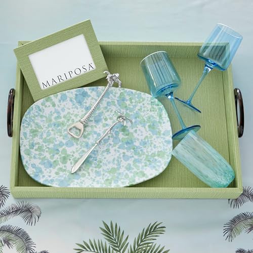 MARIPOSA PALM TREE SPREADER PLATEADO BRILLANTE miniatura 2