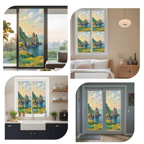 Película de privacidad para ventana 29.5x78.7 pulgadas miniatura 7