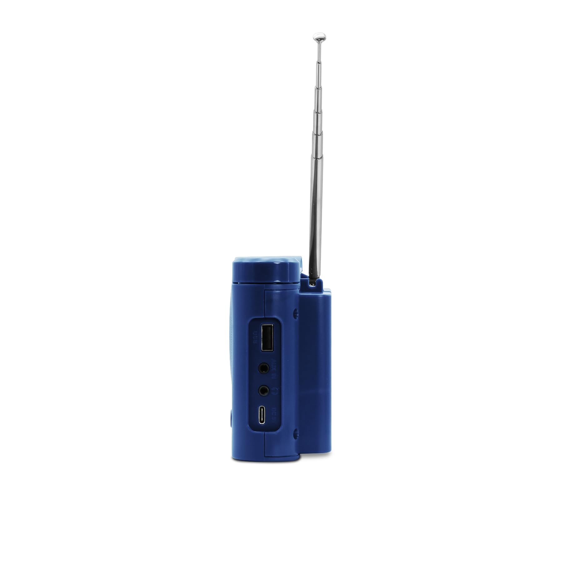 Radio Dab+ e FM con Bluetooth 5.0 Sveglia Doppia Allarme Display Colori USB MP3 Batteria Ricaricabile 15h Blu