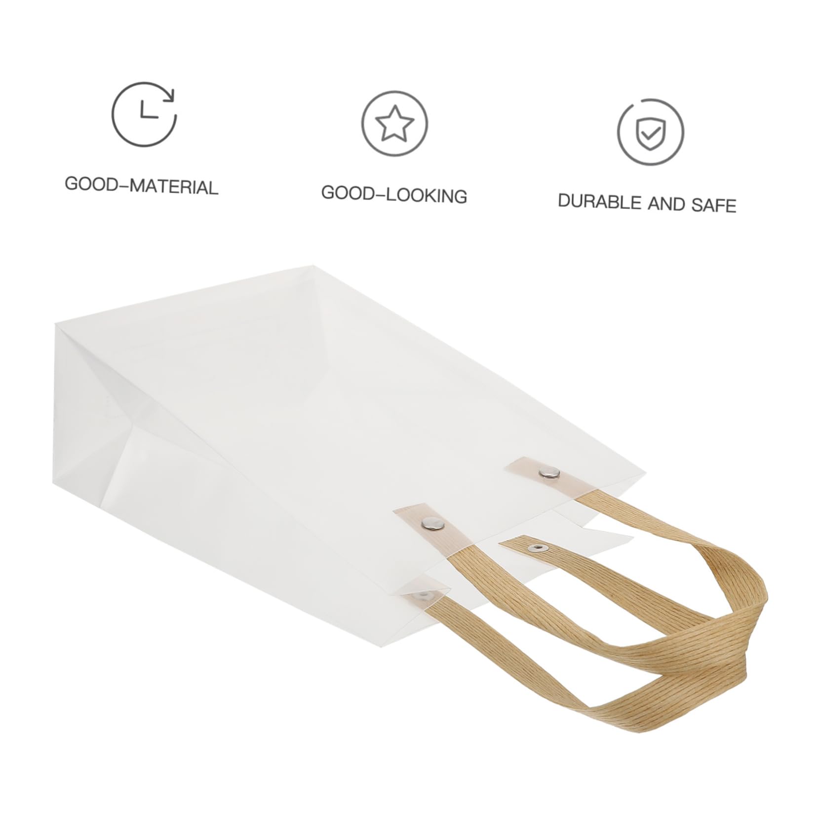 SOLUSTRE 15piezas Bolsa De Transparente Para Bodas Bolsitas Para Envasado De Para Cumpleaños y Celebraciones