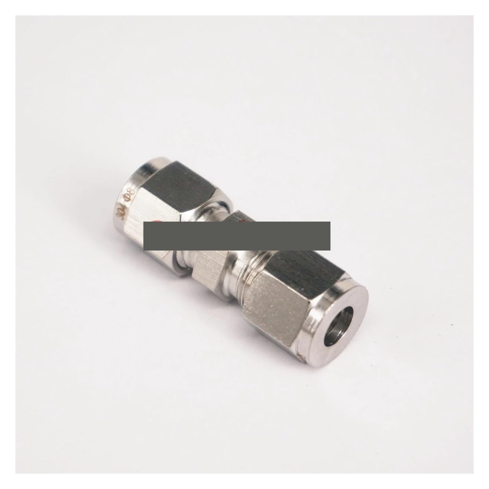 Rvblrdse One Color Fit Tube O/D 8Mm 304 Stainless Equal Straight Ferrule Pneumatic Air Compression Fitting