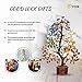 PYOR 7 Chakra Tree of Life, House Warming Gifts New Home, Birthday Gifts for Women, Healing Crystals, Money Tree, Home Office Decor, Office Desk Accessories, Crystals and Healing Stones