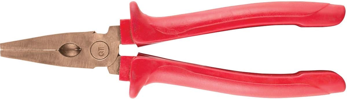 QTi Non-Sparking, Non-Magnetic Flat Nose Pliers 6"