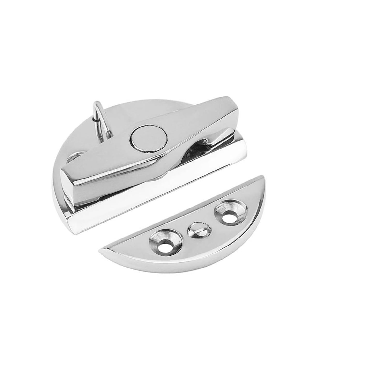 Marine Hardware Boat Accessories 316 Stainless Steel Door Cabinet Latch Round Turn Button Twist Catch Ship Yacht Hot Accessori e Ferramenta Nautica