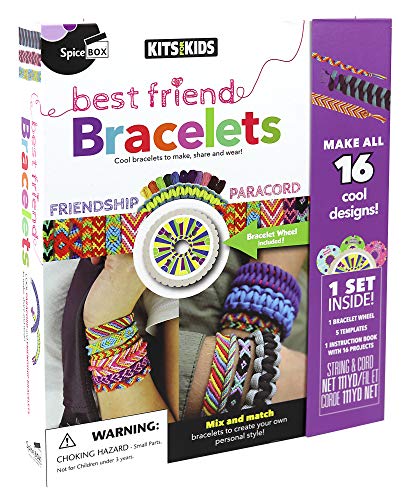 SpiceBox Children's Activity Kits for Kids Best Friend Bracelets Age Range 8+