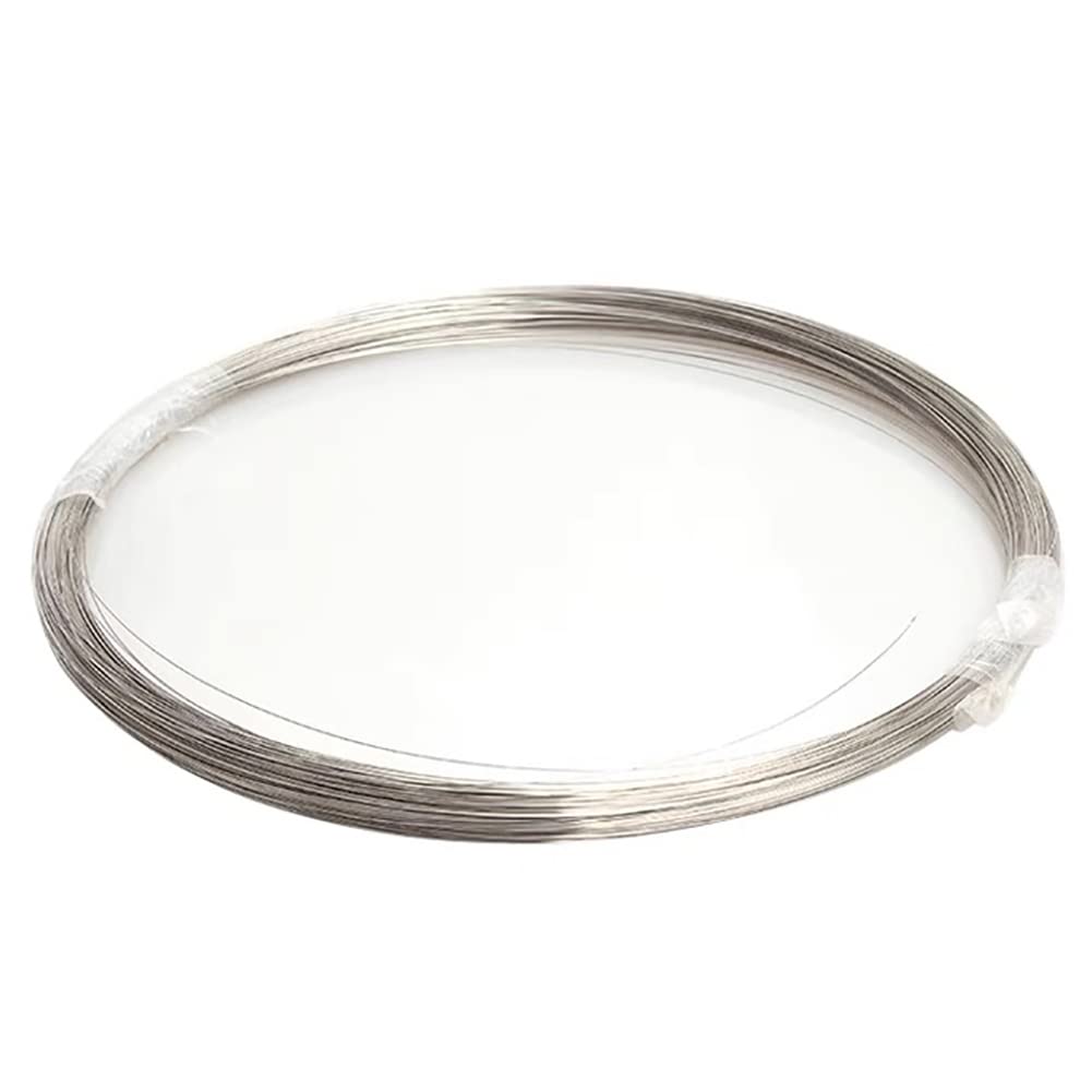 Filo di titanio puro Filo di metallo curvabile Fil Filo di titanio wireTA2 / GR2 Asta di saldatura rotonda in titanio for l'industria scientifica sperimentale dia1.2mm-6mmlunghezza3m / 10ft, 3mm * 300
