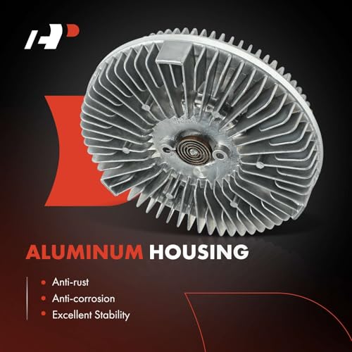 A-Premium Engine Cooling Fan Clutch Compatible with Chevrolet Trailblazer 2006-2009, Trailblazer EXT 2006 & GMC Envoy 2006-2009, Envoy XL & Isuzu Ascender & Saab 9-7x, Severe Duty Thermal Fan Clutch by A-premium - Image 4
