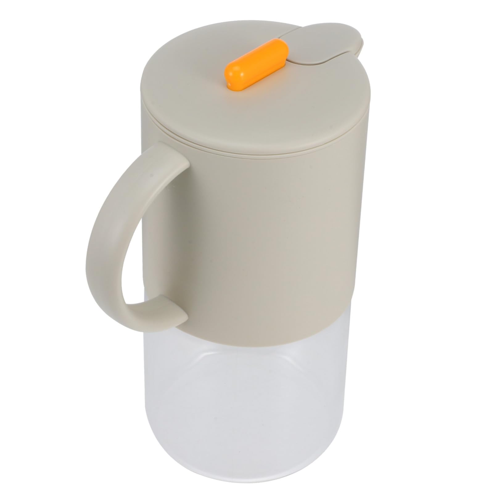 Cabilock Jarra de Agua Grande Capacidad con Asa para Bebidas Frías y Té Casa Contenedor Multiuso para Zumo y Agua Diseño Estable y Fácil de Usar