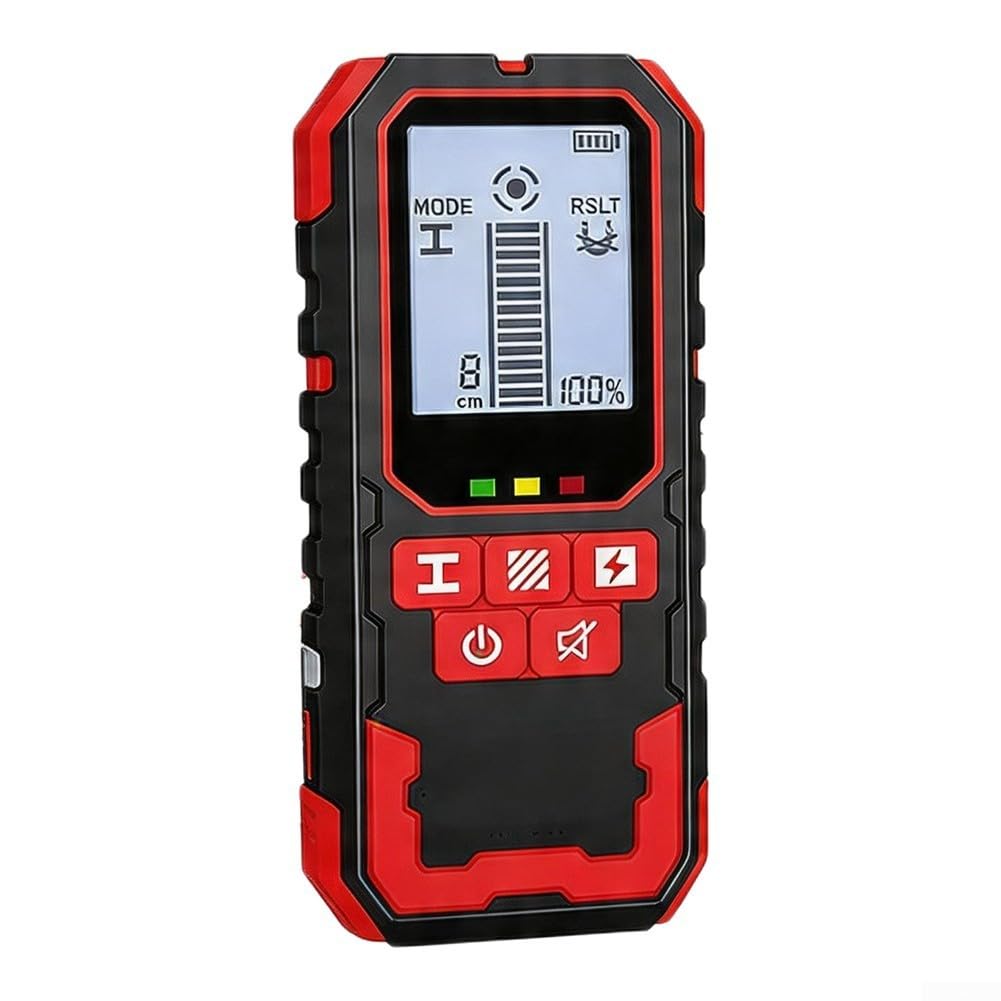 Leitungsfinder NF-517 mit HD Display für Wand Scanner, erkennt Metall Holz AC Kabel, IP54 robust, 153mm