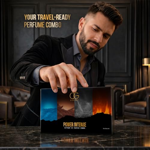 Image of Power Intense Extrait De Parfum Combo | Smokey, Gallant, Shadow, Woody Intense | Luxury Fragrances | Long Lasting, Premium Perfume For Men | For All Occasions | Gift For Men, Pack of 4, 40 ML