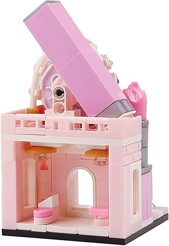 Elegrafy Lipstick Shop - Juego de bloques de construcción City Street View - Ladrillos 3D para decoración única del hogar y diversión de cumpleaños,