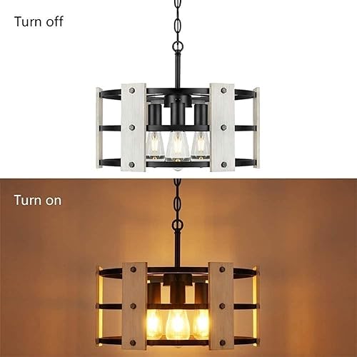 Miniatura 5 de Luces colgantes modernas lámpara de techo retro negro industrial creativo casa de campo comedor techo cadena geométrica cocina dormitorio sala