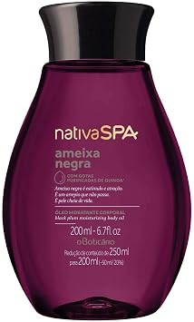 Boticario - Linha Nativa Spa Ameixa Negra - Oleo Hidratante Corporal 200 Ml - Boticario - Nativa Spa Black Plum Collection - Body Moisturizing Oil 6.7 Fl Oz