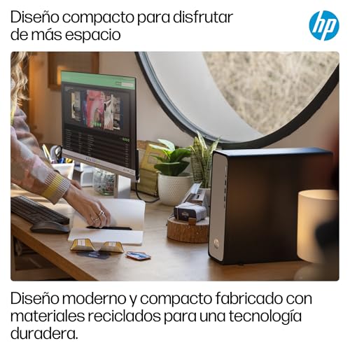 Miniatura 5 de Hp Ordenador De Sobremesa Omnidesk Slim Intel Core I5-14400, 16gb Ddr5 Ram, 512gb Ssd, Gráficos Intel, Freedos - Gris