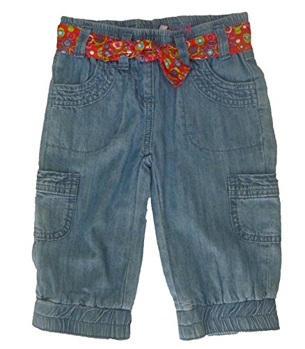 Bermudas fille Losan en denim bleu souple et résistant pour 3 ans
