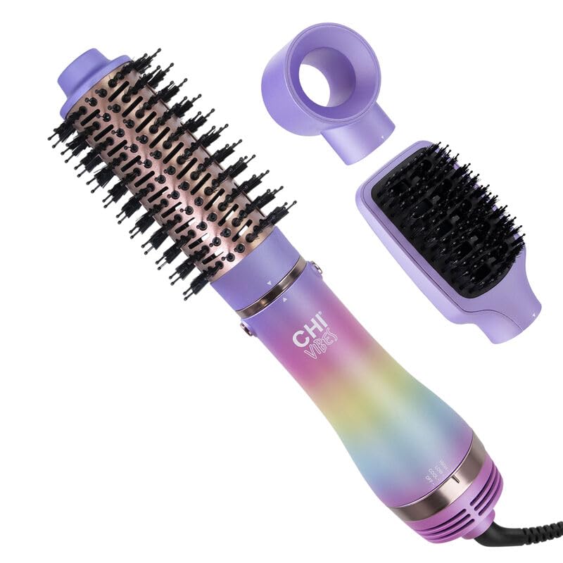 CHI Vibes Get Me Bodied - Asciugacapelli 3 in 1 - Asciugacapelli, diffusore e spazzola lisciante - Tecnologia ionica per meno crespo e più volume, stile professionale per tutti i tipi di capelli