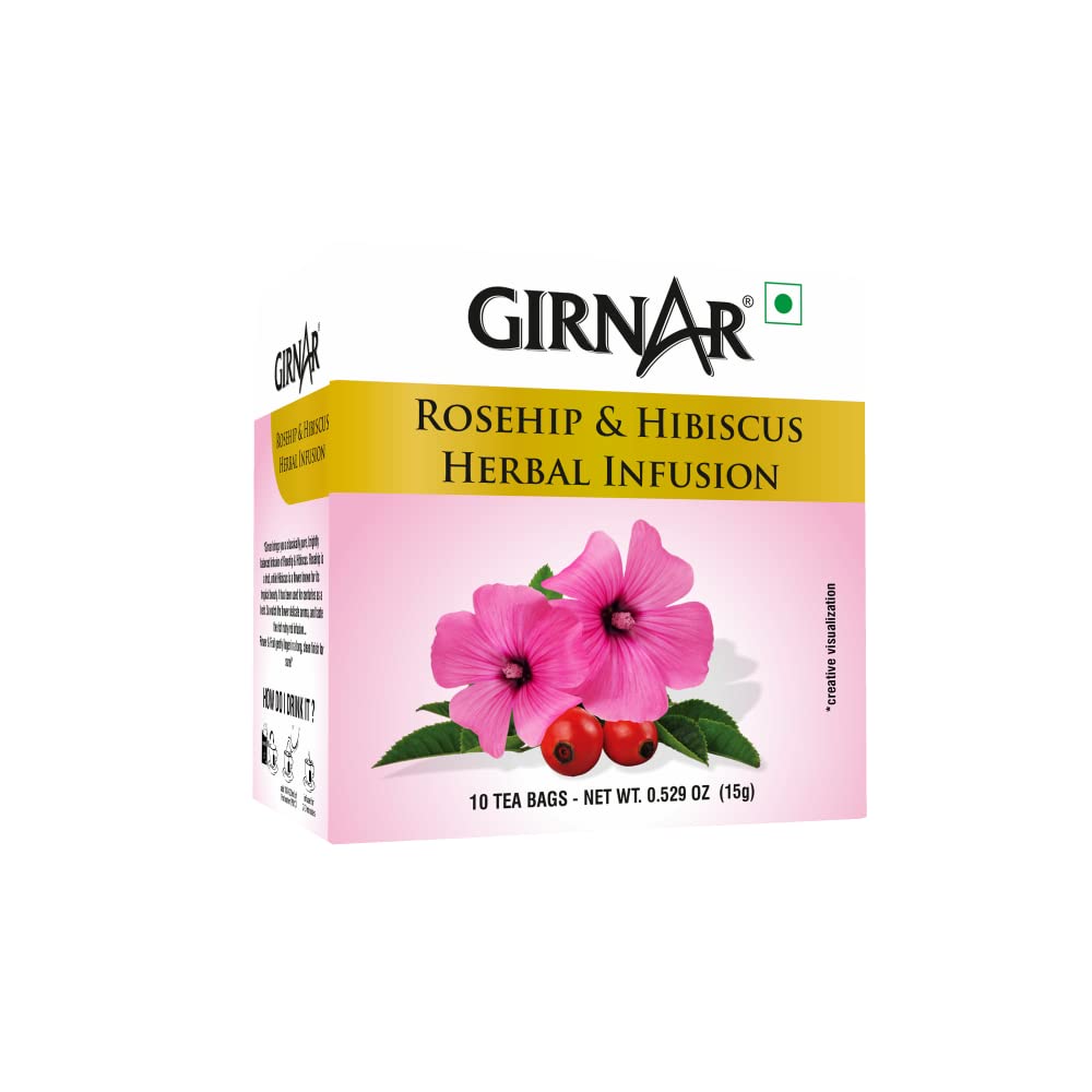 Girnar Rosehip & Hibiscus Herbal Infusion (B01H57775G) Amazon Price History, Amazon Price Tracker