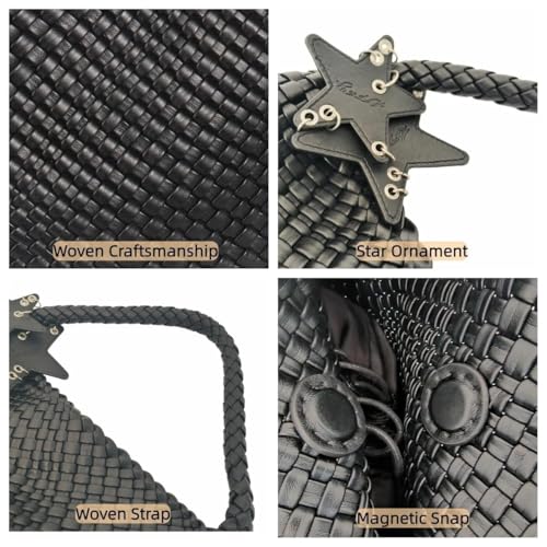 Bolso Tote de tejido liviano para mujer miniatura 5