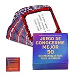 Juego de cartas para conversar – Mazo de autodescubrimiento, cartas con preguntas sobre emociones, juego para interactuar...