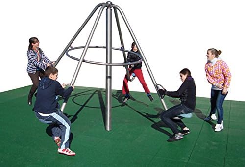 Kidunivers Merry-Go-Round Gyro 4 Arm for Kids 5 to 12 Years