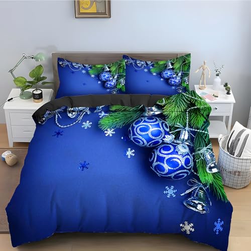 Housse couette en microfibre douce 240 x 260 pour lit deux personnes - 2
