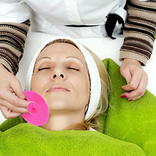 4 Pcs Escova De Limpeza Facial Manual Almofadas De Limpeza Facial Reutilizáveis Limpador Facial De S