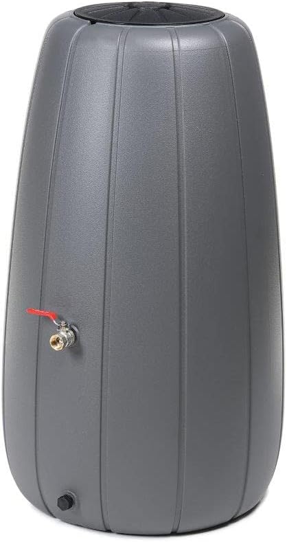 Regentonne 200 Liter grau