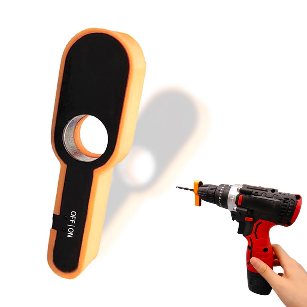 Yinquetinup Drill Laser Guide for Straight Holes, Multifunctional Drilling Straight Guide, Woodworking Tools with Drill