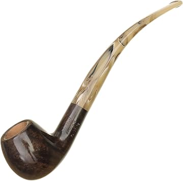 Savinelli Clarks Collection Semi-Churchwarden Briar Wood Pipe Polished