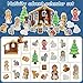 Nativity Advent Calendar 2025 Kids - 24 Days of Christmas Nativity Scene Set for Toddlers, Christmas Countdown Calendar Gifts for Kids Boys Girls Children Toddler Teens Indoor Toy