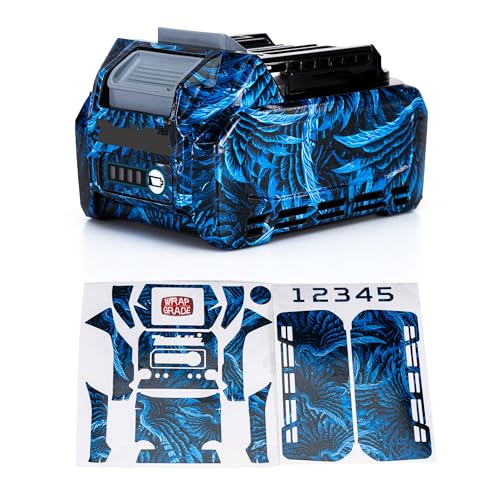 WRAPGRADE�i���b�v�O���[�h�j�}�L�^ 40Vmax BL4025�p �o�b�e���[�J�X�^�����b�v (�t�F�j�b�N�X�t�F�U�[�u���[)