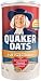 Quaker Oats Old Fashioned Oatmeal, 18-Ounce Canisters (Pack of 6)