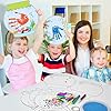 Cinrobiye 24 Set Spring Craft Kit Summer Fishbowl Under The Sea Handprint Art Crafts Bulk DIY Ocean Sea Animals Scene Fish for Preschool Classroom Summer Beach Party Activities Supplie #5