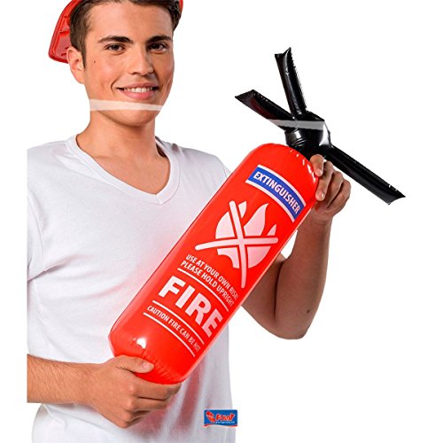 Folat - Extintor de fuego inflable de la brigada de incendios - 60 cm