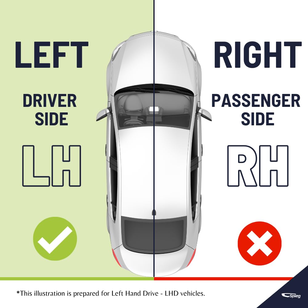 Frankberg Elektrischer Außenspiegel Links Für Ford Ranger TKE 2011-2015 - 7-Polig Mit Blinklicht