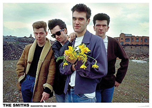 The Smiths Flowers Manchester 1983 Poster 33 x 23in