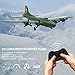B17 Remote Control Glider, 2-Channel RC Foam Airplane, B17 Flying Fortress Bomber Replica Electric RC Model with 6-Axis Gyroscope, Removable Battery, EPP Material, 55g Lightweight