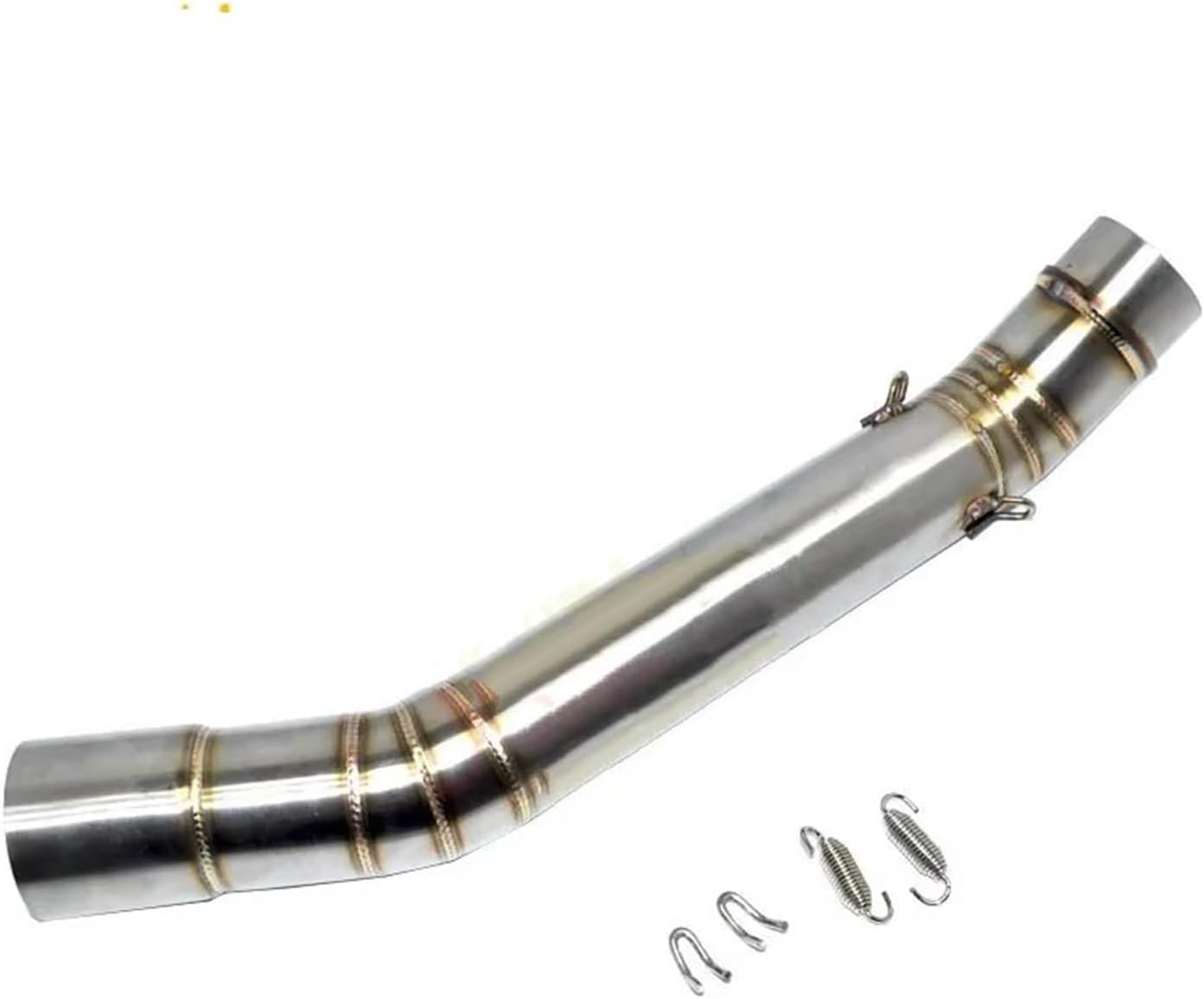 に適合する Z750 Z 750 2007-2012オートバイスリップオンミドルエキゾーストパイプリンクマフラー用 オートバイの排気