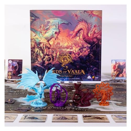 Dragonbond: Lords of Vaala - Juego de mesa estratégico para 1-4 jugadores miniatura 2