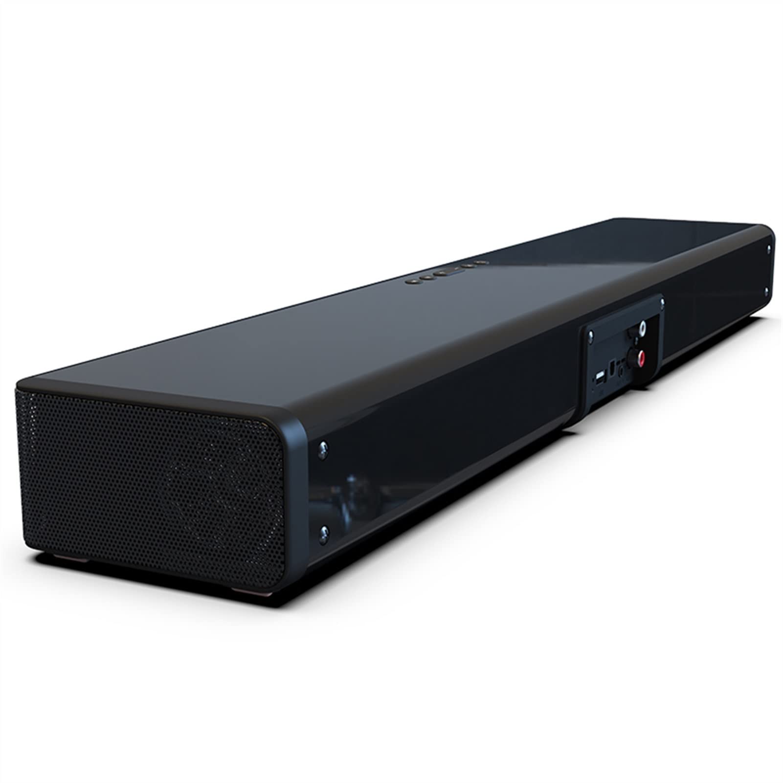 altavoz bluetooth Altavoz compatible con Bluetooth de la columna de Wireles televisor Barra de sonido de cine en casa Tf Reloj Rca Pantalla de visualización de carga inalámbrica altavoces pc