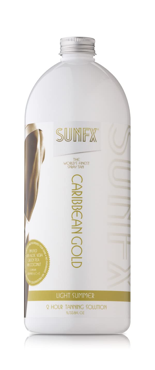 SunFX Caribbean Rapid All Natural Spray Tanning Solution