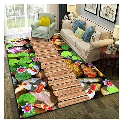 DYXJB Alfombra Vinilo para La Sala de Estar del Dormitorio Alfombras de Pasillo, El Terciopelo de Cristal Es Agradable A La Piel, Suave y Cómodo (Color : E, Size : 80x120cm(2.62x3.94ft)) Cover