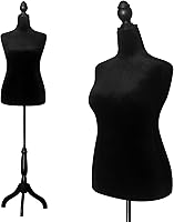 Vista 7 de SHAREWIN Maniquí de costura apto para alfileres, para vestido de mujer, con base de trípode