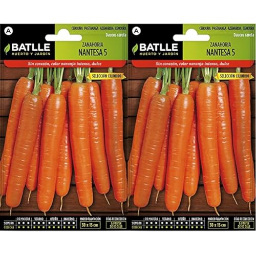Semillas Batlle – Semi di carota (Confezione da 2)