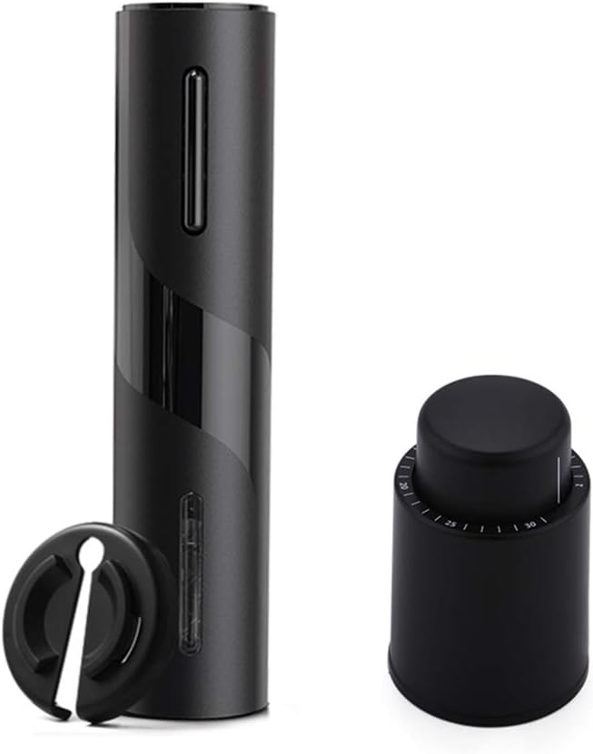 USB Electric Bottle Opener, Red Wine Bottle Opener, Rechargeable Household Automatic Wine Opener, Portable Simple Wine Set (3 Pieces)