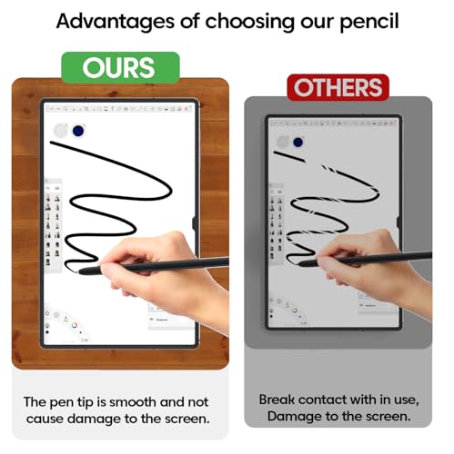 Image of Sounce Precision Stylus Pen Tips - Titanium Alloy Nibs Compatible with Samsung Galaxy S Pen Tab S7 /S8 /S9 and EMR Stylus, Long-Lasting & Smooth Control for Writing and Drawing