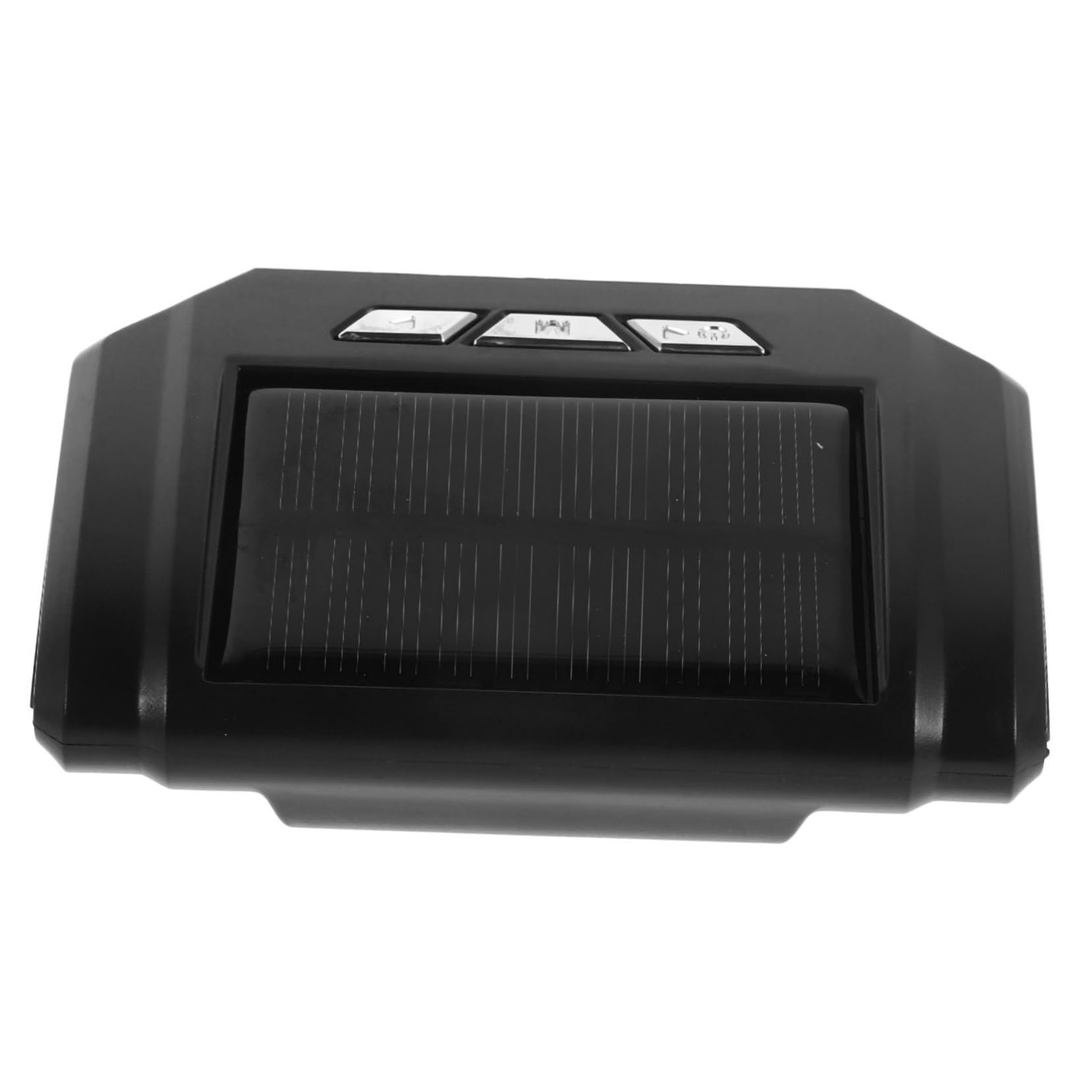 Cabilock Reloj Solar para Tablero del Coche, Fecha y Hora, Pantalla de Temperatura en Real, Accesorio Multifunción para Automóvil