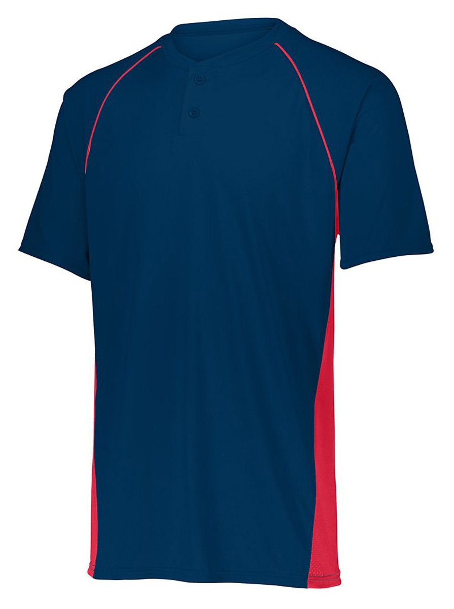 Augusta Sportswear Men's M 1560, Navy/Red, Medium