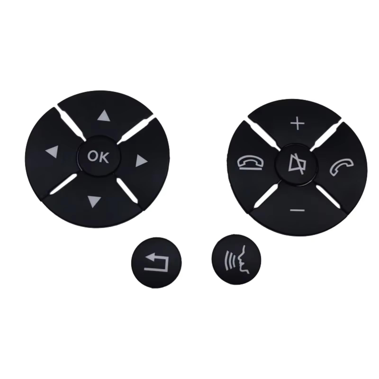 Modification Interior Compatible with Benz C E Class W204 W212 Car Steering Wheel Button Door Unlock Memory Accessories Button Window Lift Button Sticker